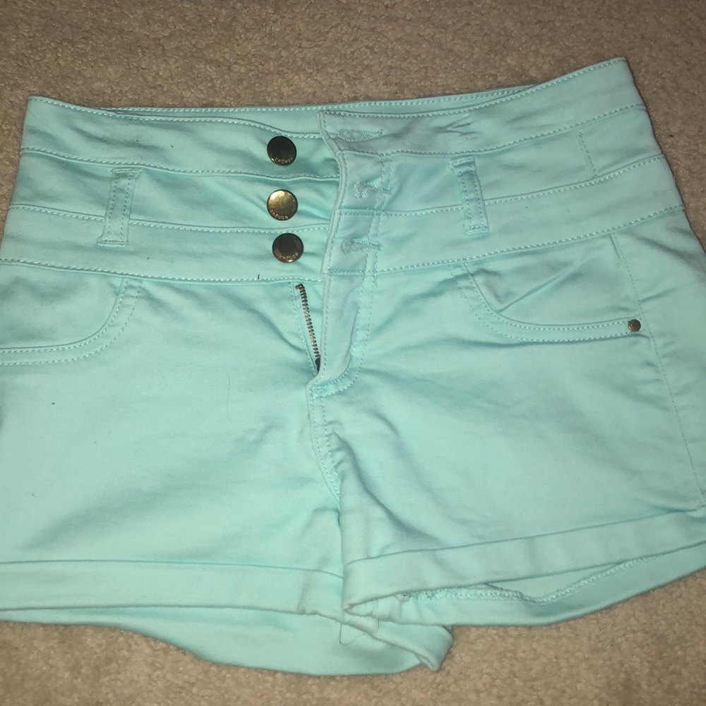 Light blue refuge shorts!